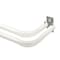 Kenney Mfg Kenney White Lockseam Curtain Rod 28 in. L X 48 in. L KN653 - alternate 1